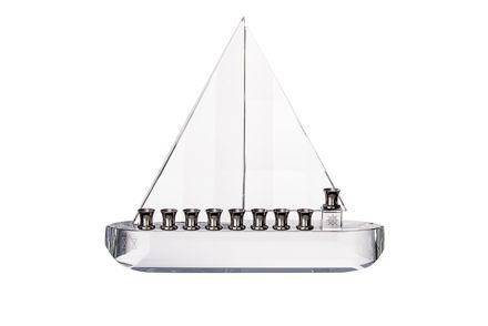 Picture of #582 Crystal Sailboat
