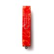 Picture of #HR-B040-C Red Coral and Sterling Silver Mezuzah Case