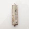 Picture of #HR-B533-M Mother of Pearl Triangle and Sterling Silver Mezuzah Case