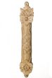 Picture of #072S Wood Crocodile Bamboo Design Mezuzah Case