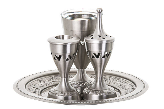 Picture of #I152 Pewter Havdallah set