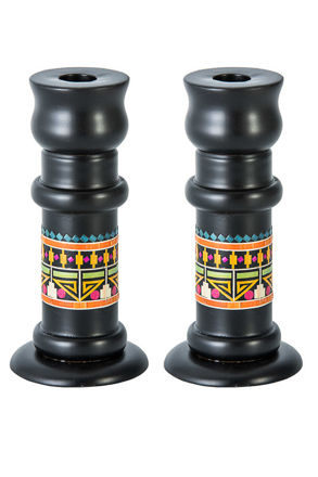 Picture of Pharonic Shabbat Candlesticks