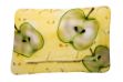 Picture of #827-A Glass Platter Apple 