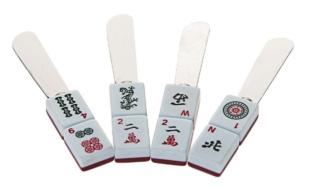 Picture of #414 Mah Jongg Cheese Spreaders Sold out 