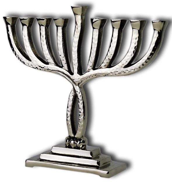 Legacy Judaica. #SZ1501 Hammered Menorah sold out 2024