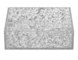 Picture of #1627FS Napkin Holder Silver Flakes Lucite