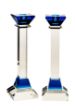 Picture of Crystal Candle Stick Blue