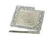 Picture of #29249 Challah Board White marble with a knife