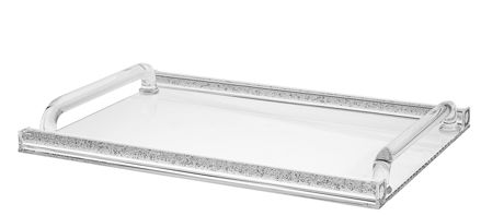 Picture of Tray Crystal and Silver 