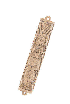 Picture of #075-C Mezuzah wood Cempaka