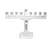 Picture of #16378-S Menorah Crystal with Silver   