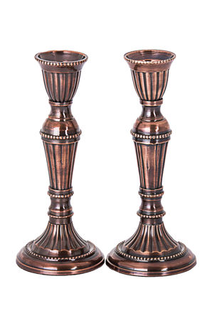 Picture of I101 Metal Bronze Candle Stick