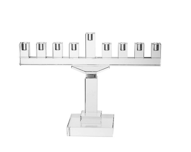 Picture of #16378-M Crystal Menorah 