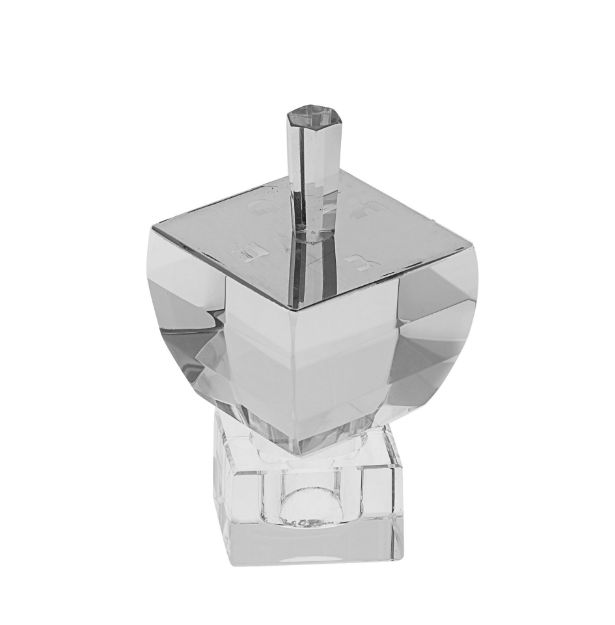 Picture of #514 Mirror Top Crystal Dreidel