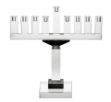 Picture of #165-BLK Menorah Crystal Black accents 