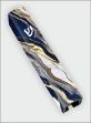 Picture of I111 Mezuzah  Blue/White Agate