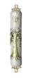 Picture of #047 Tree of Life Enamel White Mezuzah case