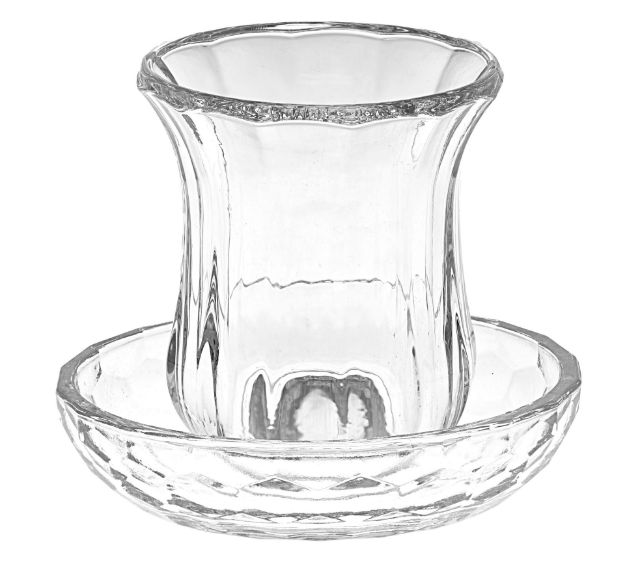 Picture of 1140-C  Kiddush Cup Crystal gold 