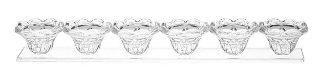 Picture of 690 Crystal Candle Stick clear tealight